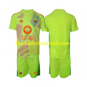 Fußballtrikots AS Rom Torwart Kinder 2024-2025 Kurzarm Auswärts-trikot kaufen